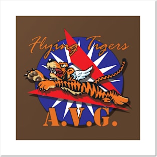 Flying Tigers A.V.G. Posters and Art